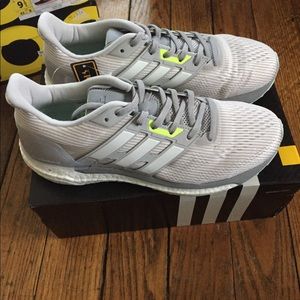 Women’s Adidas running shoe.